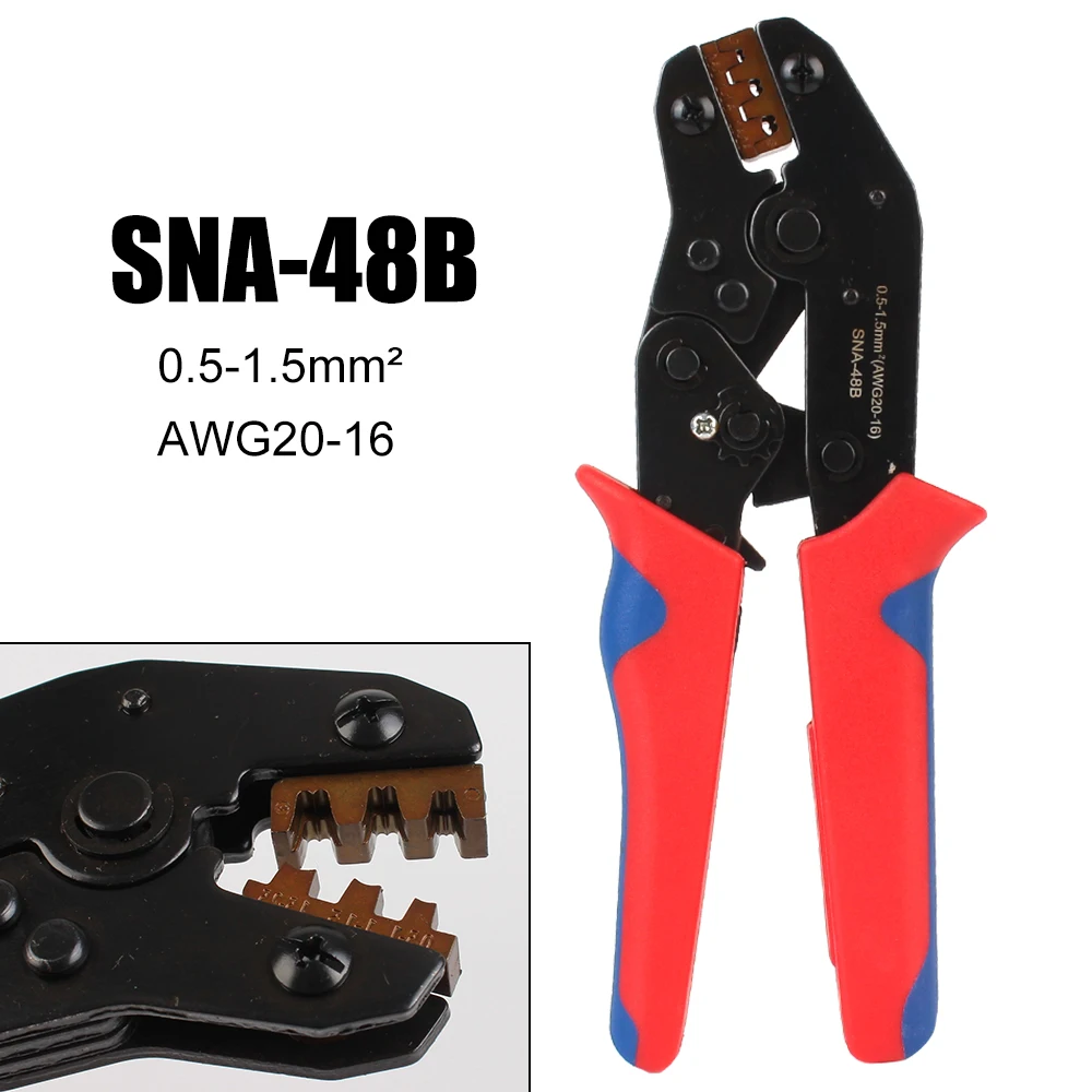 Automotive Plug Terminals SNA-48B Crimping Plier 1/2/3/4 Pin Car Cable Wire Connectors Sealed Socket IP68 Waterproof