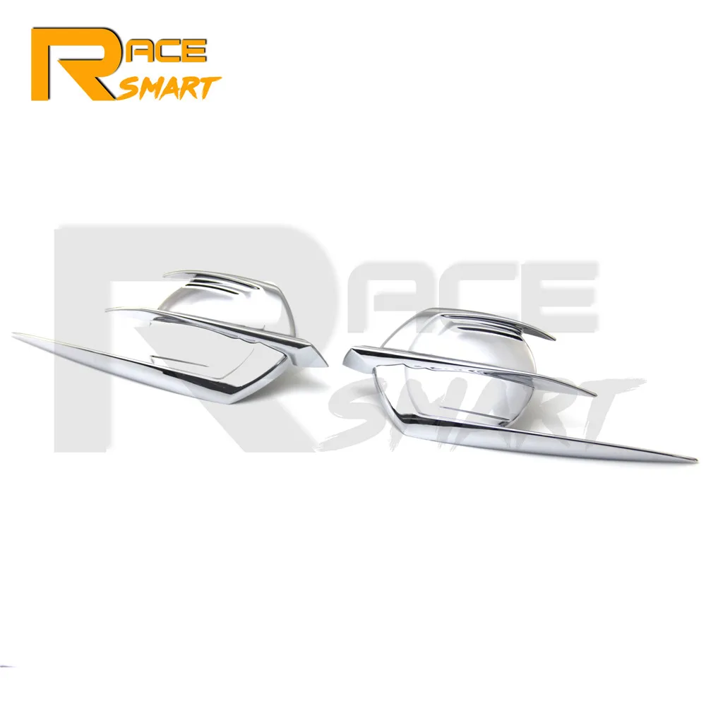 For Honda Goldwing GL1800 2012 2013 2014 2015 2016 2017 Motorcycle Chrome Side Fairing Emblem Cover Case Protector Parts Fits