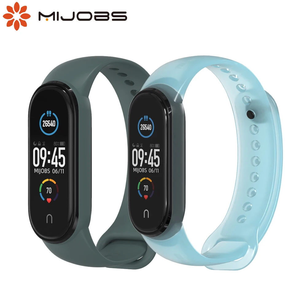 For Xiaomi Mi Band 6 5 4 3 Bracelet Mi Band 5 Strap Opaska Pulseira Miband 4 Correas NFC Xiomi Wristbands Waterproof