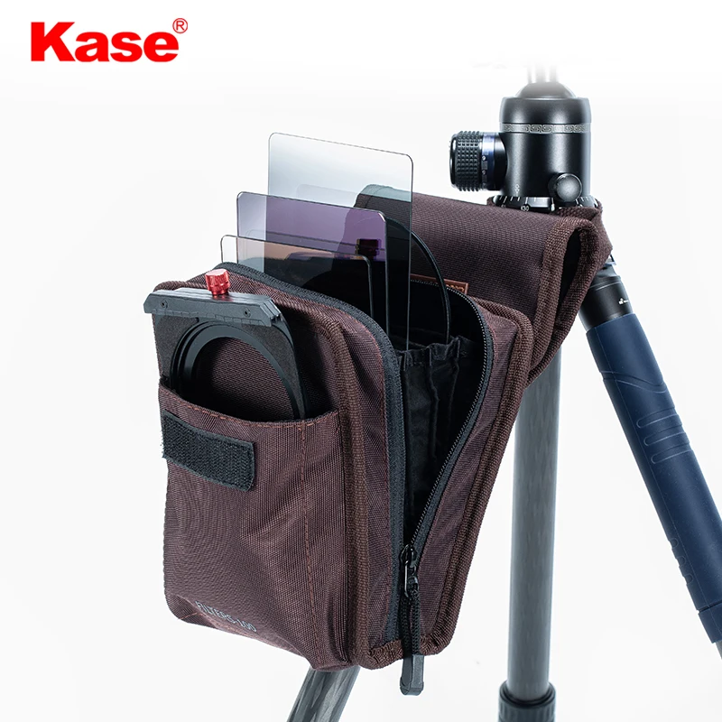 Kase-正方形のキャンバスストレージバッグ,10個または100mm,キャビネットおよびフィルターホルダー用