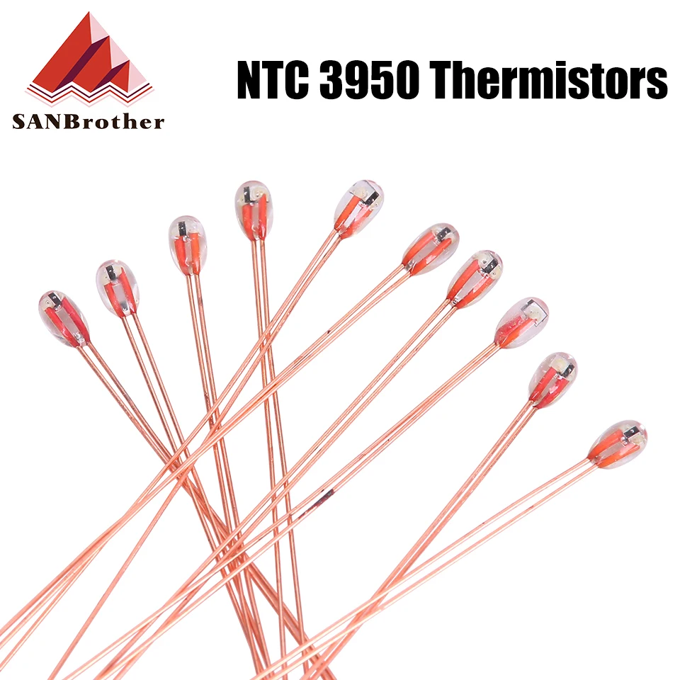 

Термисторы NTC 3950 для 3D-принтера, 10 шт., ком