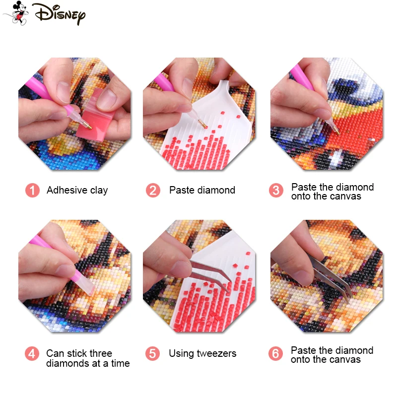 Disney 5D DIY Diamond Embroidery Full Display \