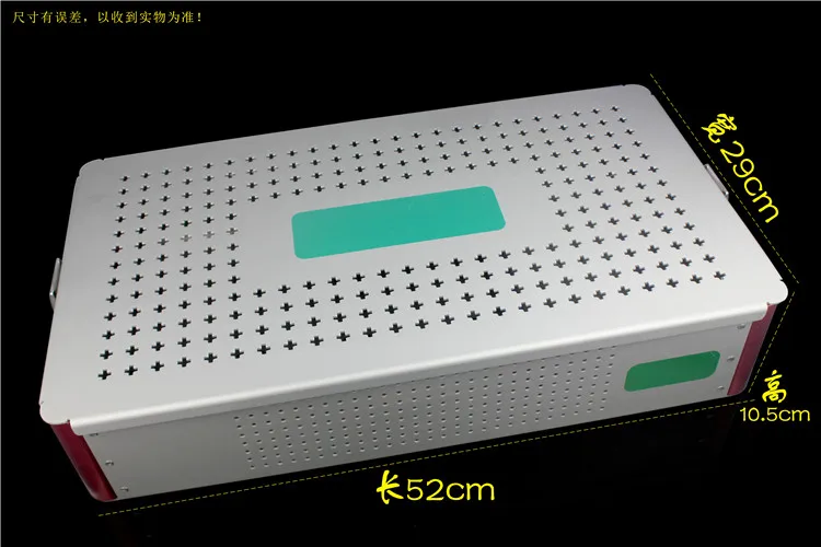 Orthopedic instruments medical surgical instruments disinfection box large instrument box breathable aluminum alloy high tempera