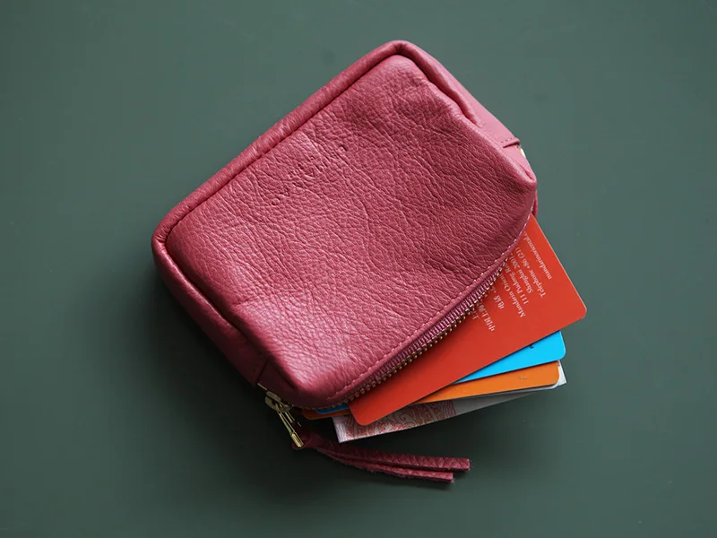 محفظة نسائية للعملات المعدنية من الجلد من إيما ياو، محفظة صغيرة عصرية، مبيعات ساخنة