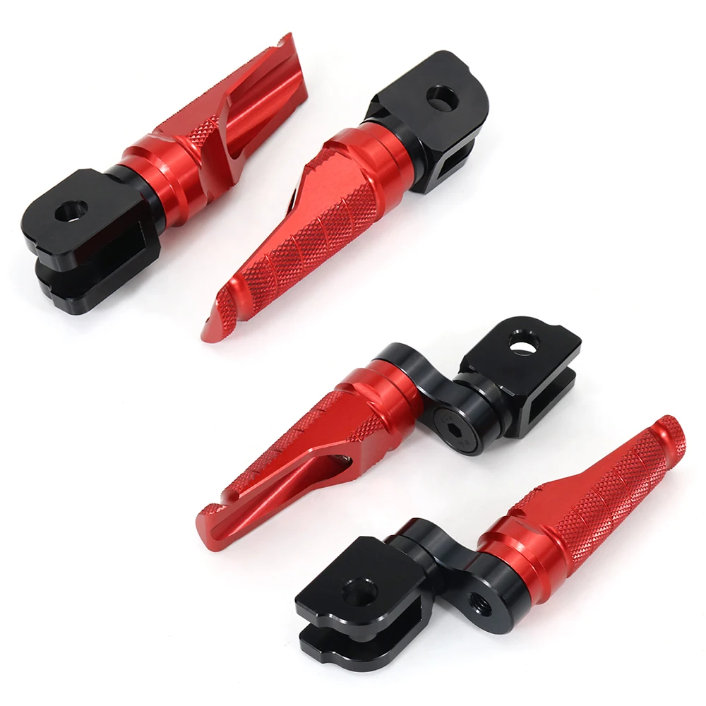 

Motorcycle Front Rear Footrests Foot Pegs Fit For Honda VTR1000 CB600F HORNET CB1000R CBR600F CBR600RR 900RR FIREBLADE CBR1000RR