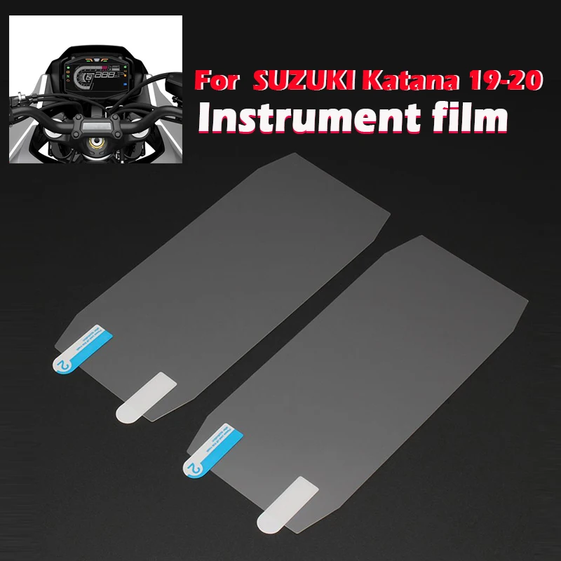 Fit For SUZUKI Katana 2019 2020 Motorcycle Cluster Scratch Protection Instrument Speedometer Film Screen Protector Sticker