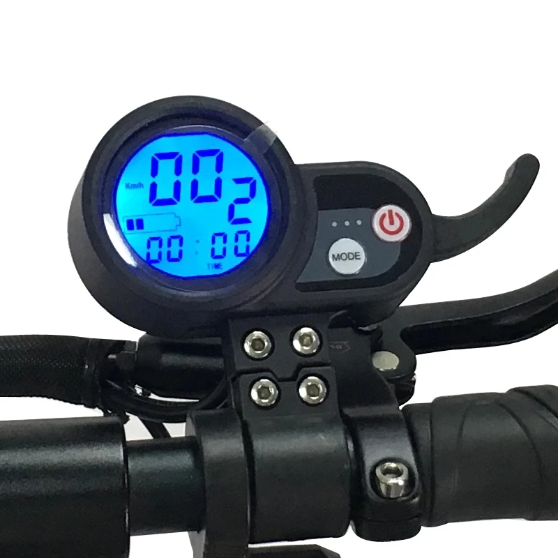 Pantalla LCD de 48V/52V/60V para patinete eléctrico, con uso de acelerador, para instrumentos medidores de Scooters eléctricos FLJ