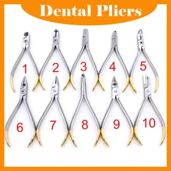 Dental Orthodontic instruments Lingual Wire NiTi Cinch Back Plier Needle holder End Cutting Pliers