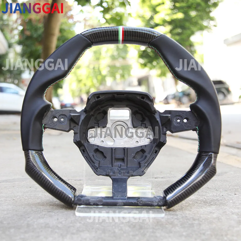 Carbon Fiber Car Steering Wheel Fit For Laborghini Huracan Racing Car Wheel 2019 2020 2021 Model