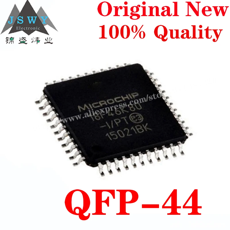 

PIC18F46K80-I/PT QFP-44 Semiconductor 8-bit Microcontroller -MCU IC Chip with the for module arduino Free Shipping PIC18F46K80-I