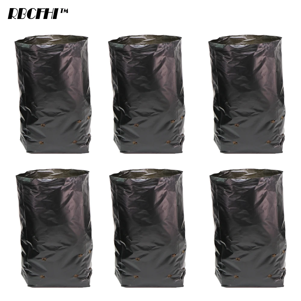 100PCS Anti-UV Nurserygrow Soil Bags Environmentally Permeable Gardening Planting Seeding Agriculture Cultivation Nursing Pouch