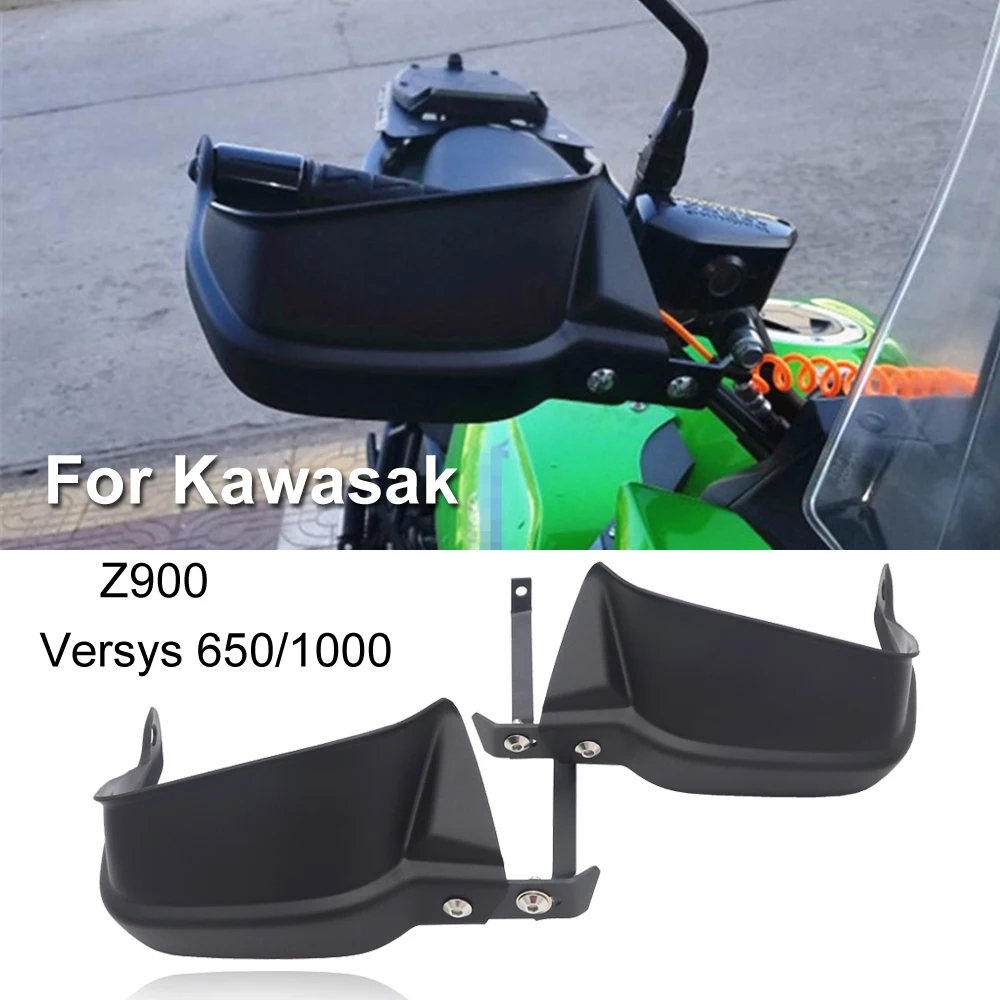 

For Kawasaki Versys 650 1000 Z900 Motocycle hand handle guard protector handlebar handguards shields Brake Clutch Windshield