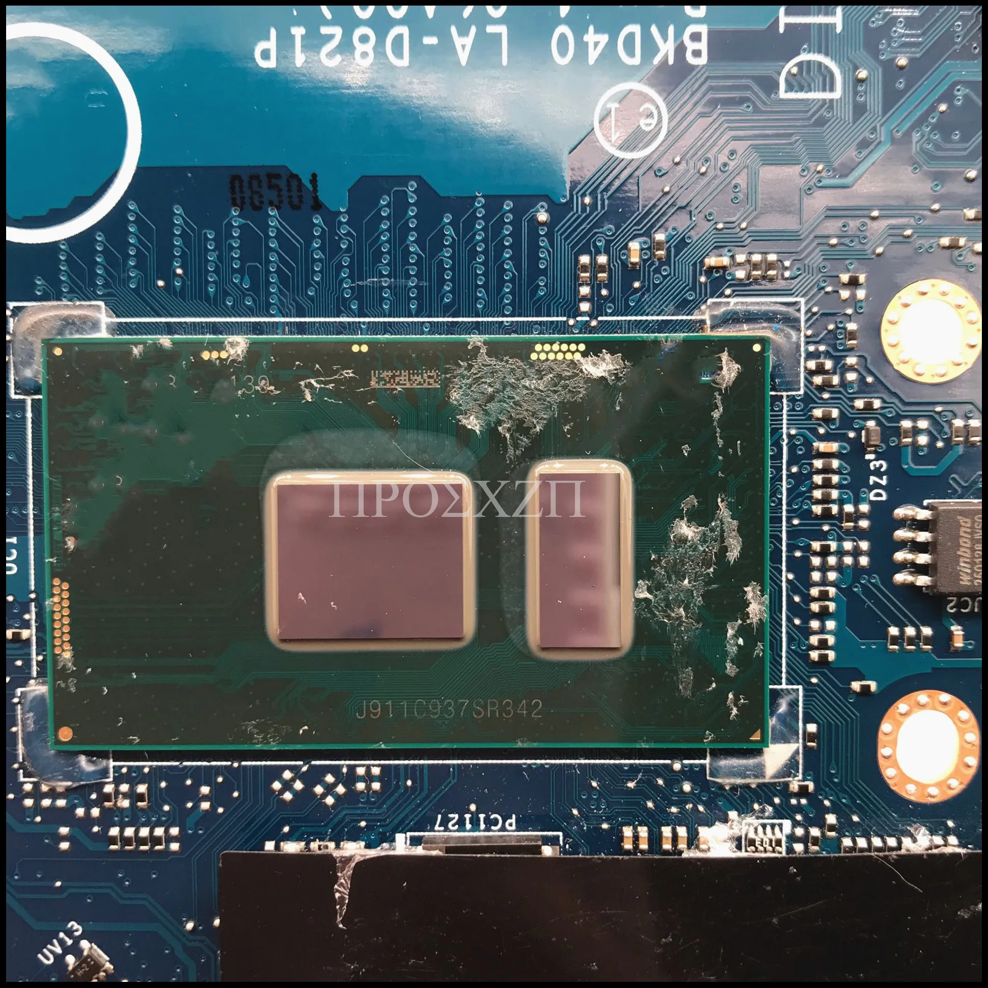 CN-0Y9NHV 0Y9NHV Y9NHV de alta qualidade para 7460 7560 5468 5568 Laptop placa-mãe LA-D821P com SR342 i5-7200U CPU 100% totalmente testado