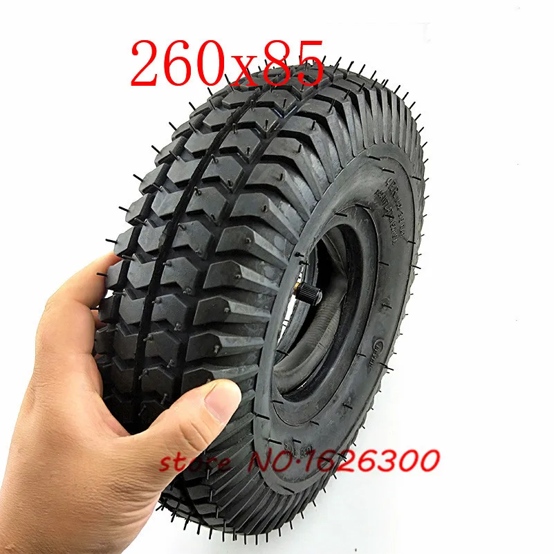 260x85 Tire and Inner Tube 3.00-4 (10\