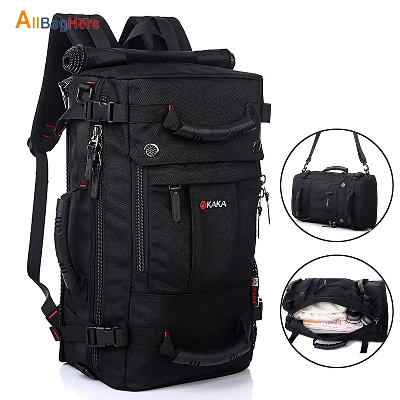 Outdoor 40L Men Travel Backpack Large Capacity Oxford Waterproof Backpack Women High Quality Hiking Militry Shoulder Luggage Bag