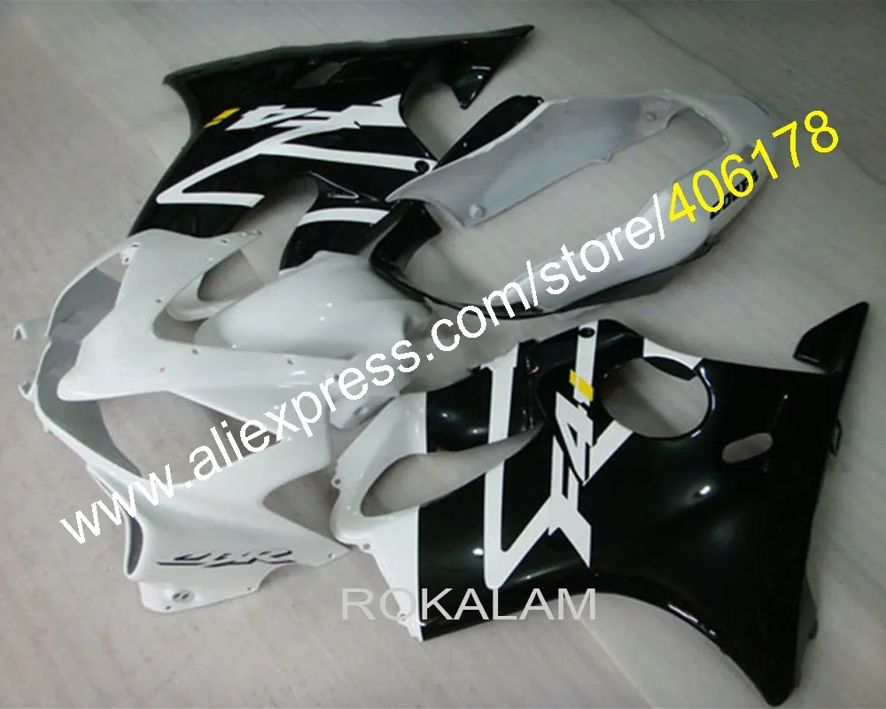 Sports Bike Bodywork For Honda CBR600 F4i 2004-2007 Chinese Dragon White Motorcycle Fairings (Injection Molding)