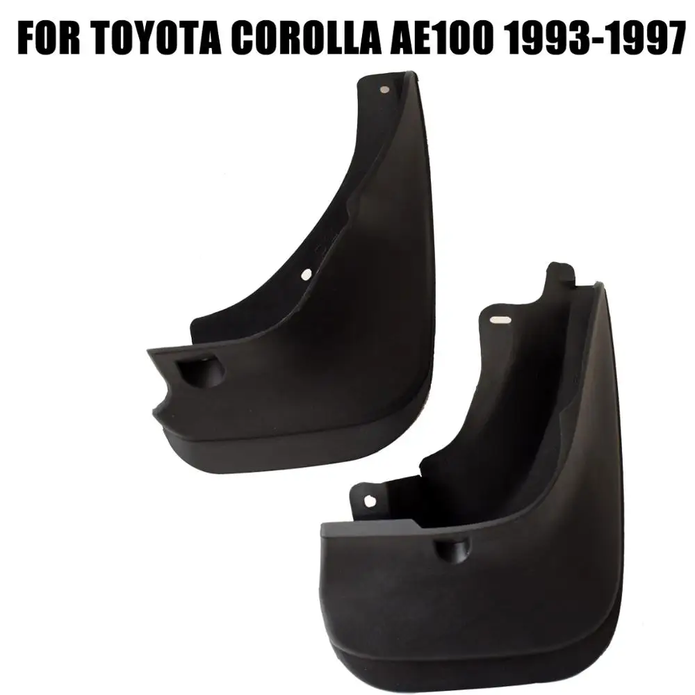 Set Molded Mud Flaps For Toyota Corolla 1993-1997 AE100 Mudflap Guards Mudguard Fender Front Rear 1994 1995 1996  YC101050