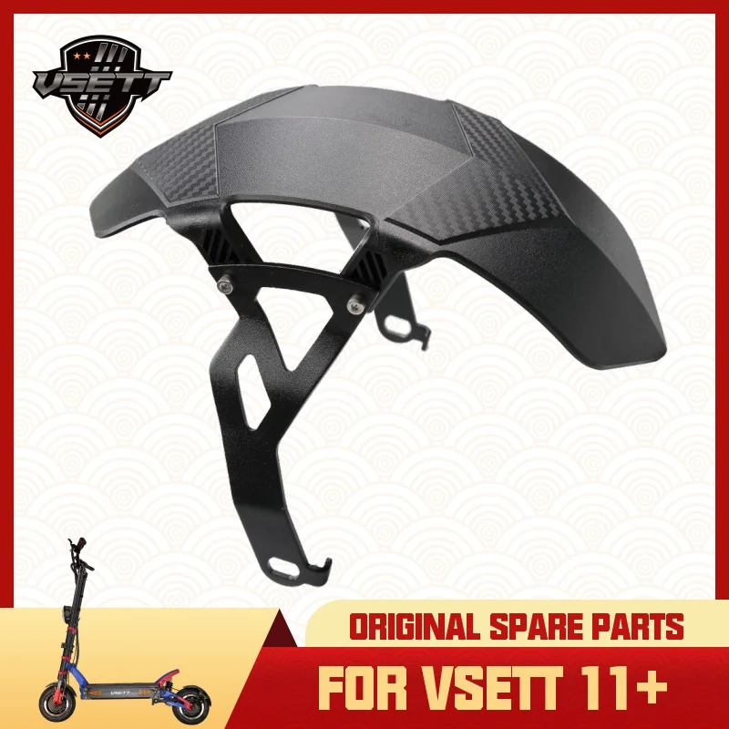 Original VSETT Front & Rear Fender for VSETT 11+ Electric Scooter Mudguard Plastic Wheel Cover Spare Parts MACURY