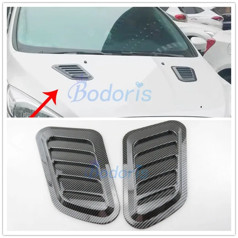 Accessories For BMW 2 5 series F45 X1 F48 X5 F15 X6 F16 X3 X4 Car Hood Air Vent Cover Door Bumper Guard Plate Car Styling