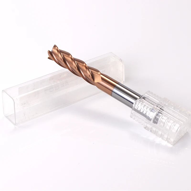 합금 카바이드 밀링 텅스텐 스틸 밀링 커터 엔드 밀링, HRC50, HRC60, HRC65, 4 플루트, 4mm, 5mm, 6mm, 8mm, 12mm, 1 개 세트