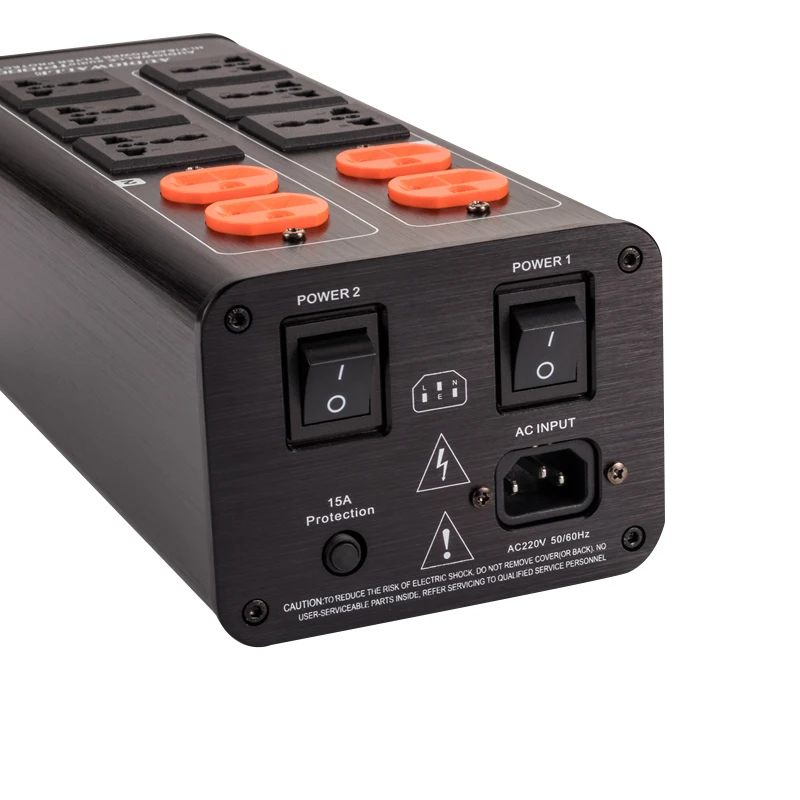 Hifi Audio Low Noise Filter 3000W AC Power Conditioner/ Home Power Filter/15A Power Purifier