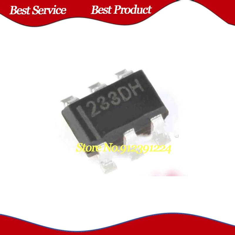 TTP233D-HA6 233DH SOT23-6 ، جديدة ومبتكرة في الأوراق المالية ، 10 قطعة للمجموعة الواحدة