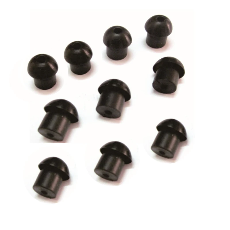 10 шт. силиконовые вкладыши для Motorola и Baofeng, комплект двустороннего радио наблюдения, грибовидная трубка, наушник