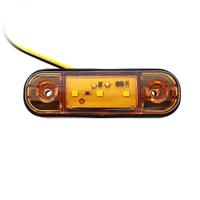 2PCS 12v 24v luci di ingombro laterali a Led per camion rimorchio Caravan luce di ingombro laterale lampada Led camion 24v camion luci voluminose