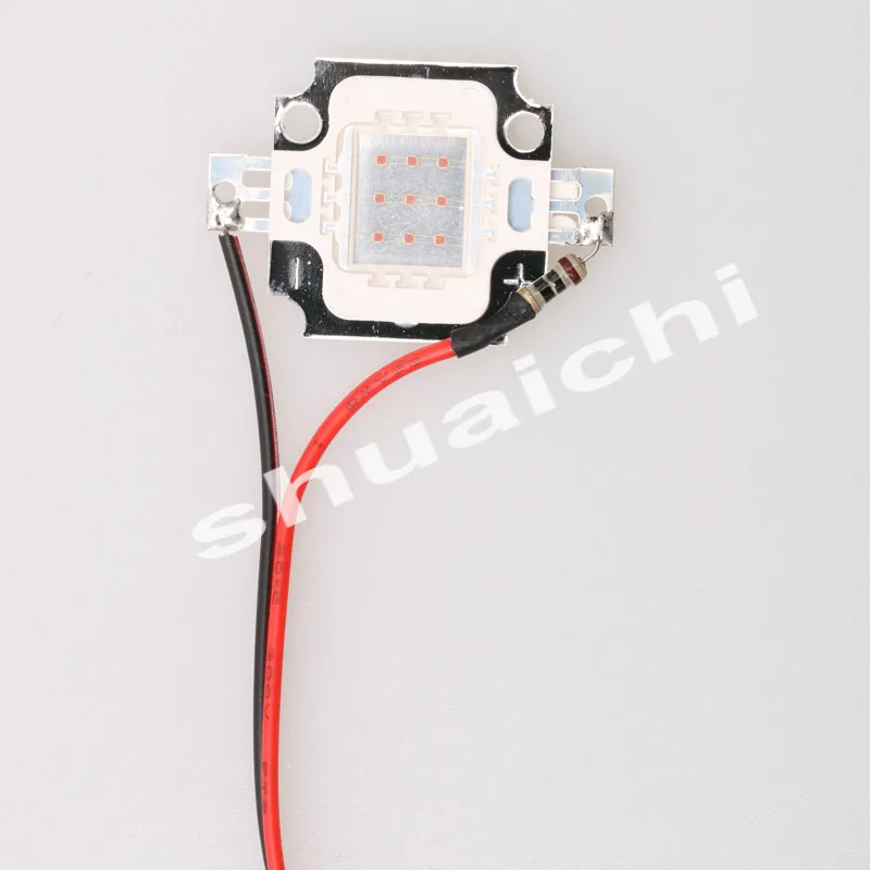 1 Uds 2-6S luz nocturna doble/único Flash 10W LED lámpara superbrillante estroboscópica roja/verde para RC FPV Quadcopter Drone navegación