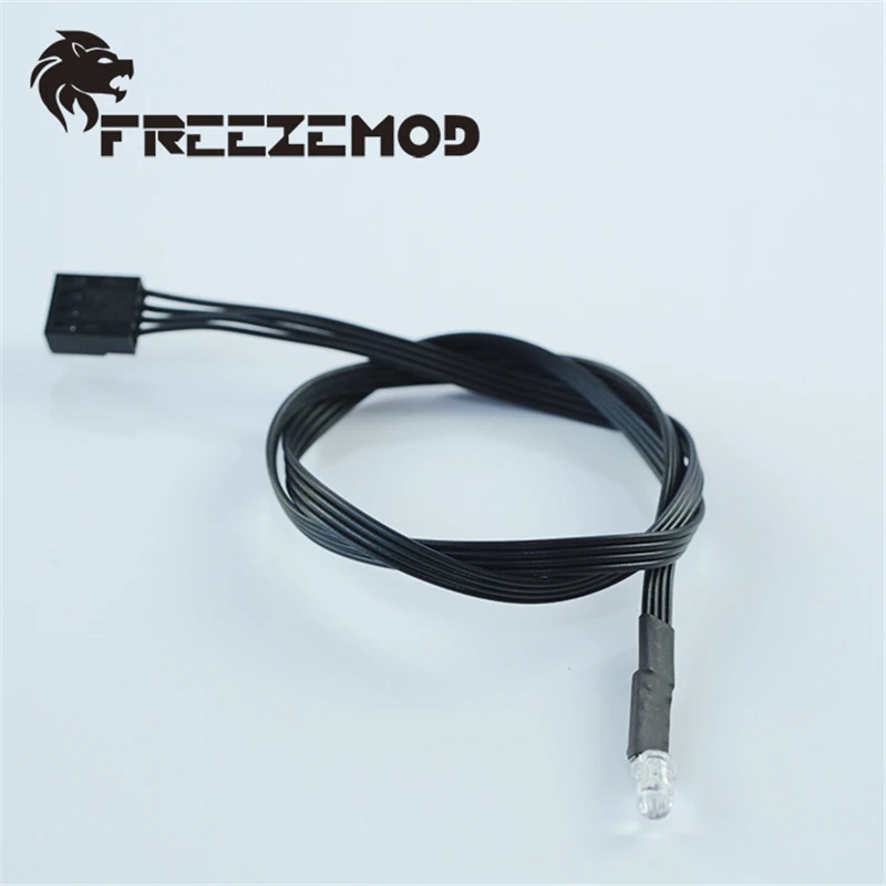 

FREEZEMOD 12V светодиодный RGB полный Цвет с одной лампой бисером светильник луч воды печенья банка с крышкой светодиодный светильник ing благоустройства компонент RGB10