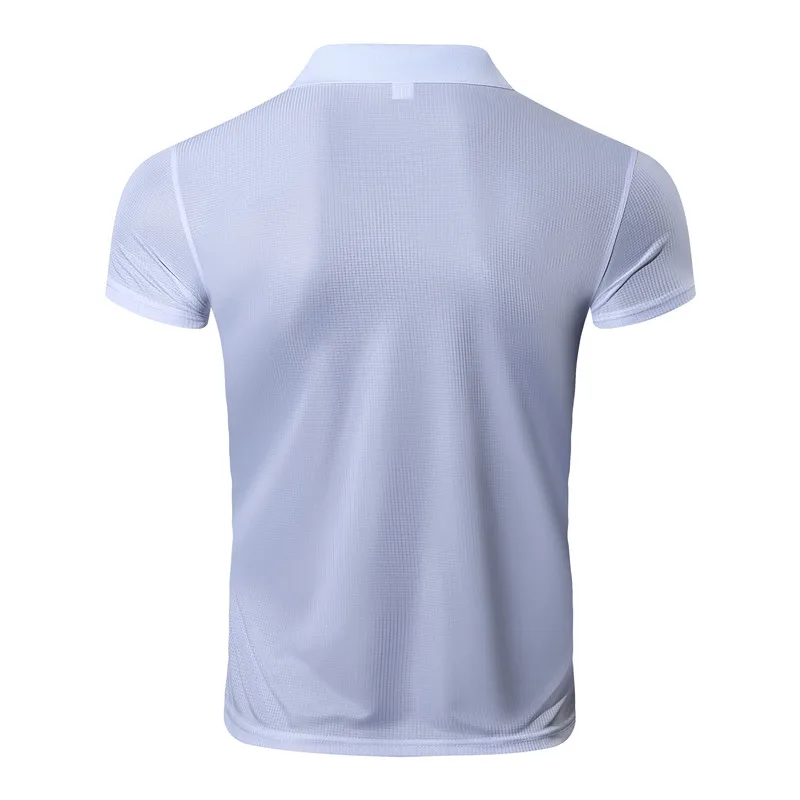 2023 Dry Fit T Shirt Man Summer Polo Shirt 100% Polyester Short Sleeve Polo Shirt Clothing Sports Tops Camisetas Masculina