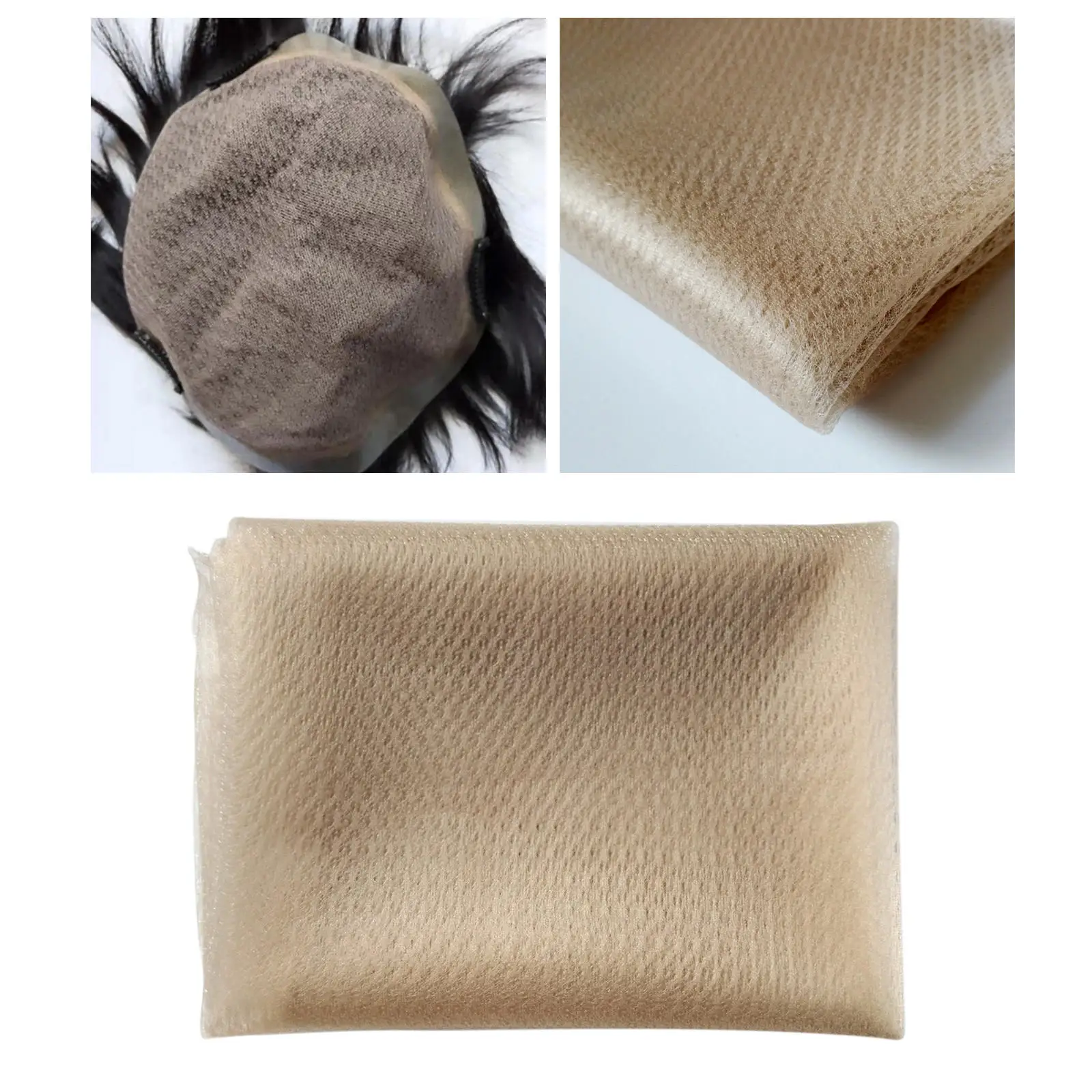 Lace Net 1 Yard Hairnet Mesh Material Wig Caps for Frontals Closures Making Wig Foundation Closure Caps Toupee Wig Accessories