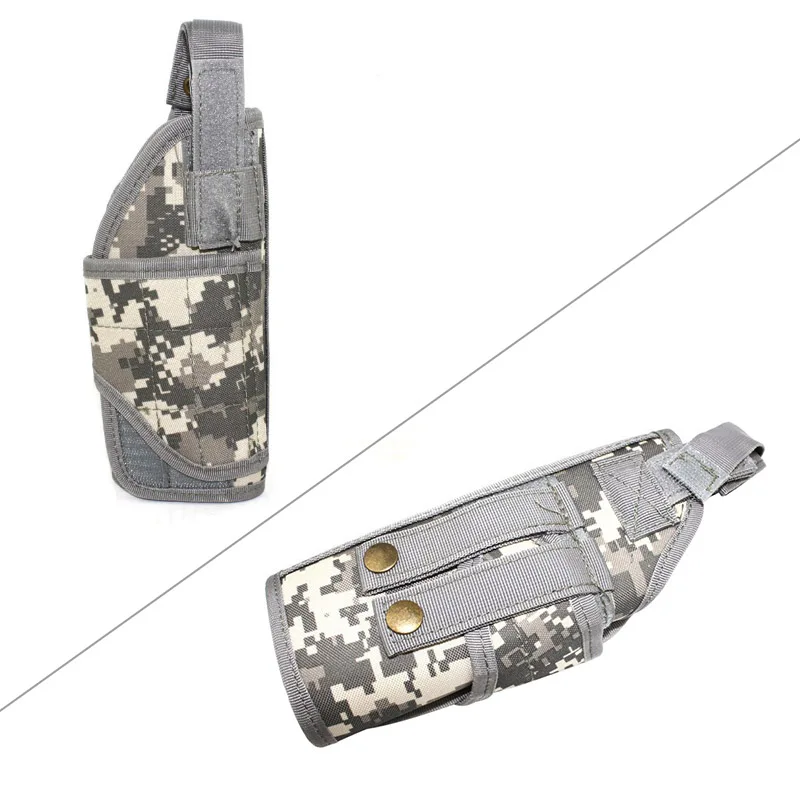 VULPO Mount táctico MOLLE con funda de pistola ACU ajustable