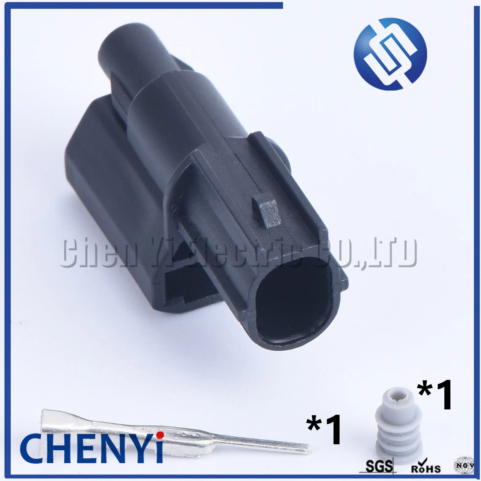 1 pin waterproof auto connector male or female 6189-0940 6188-0657 K20 K24 air pump generator motorbike auto connector For Honda