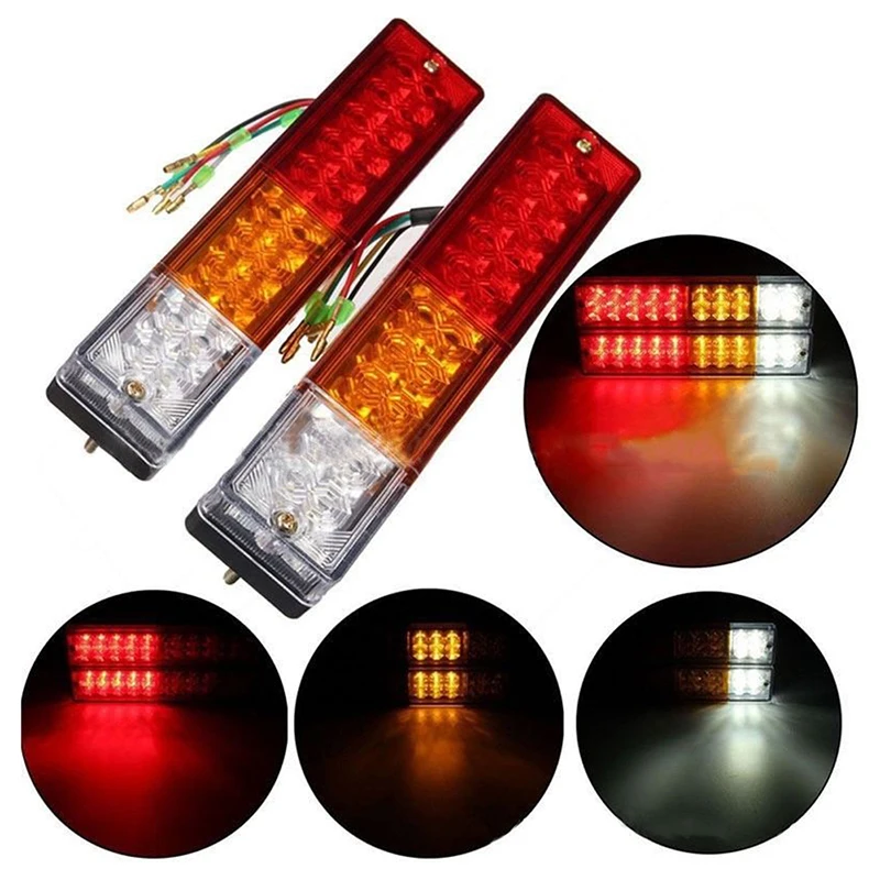 

Waterproof 20 LED 12V Tail Light Car Truck Trailer Stop Rear Reverse Turn Indicator Lamp Light