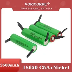 VariCore VTC5A 2600mAh 18650 bateria litowa 30A rozładowanie 18650VTC5 baterie + DIY nikiel arkusze