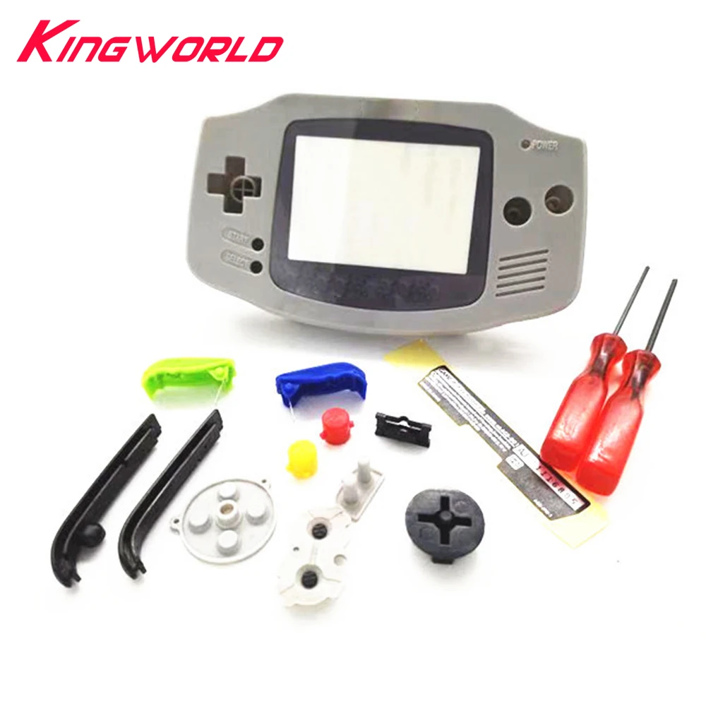 

10 set Limited Edition Full Housing Plastic Shell Cover replacement for Gameboy Advance for GBA Game Console Case