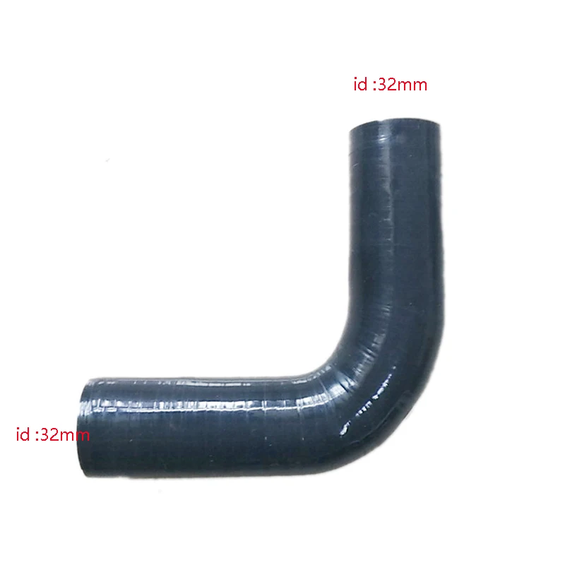 ID: 32mm 90 Degree Standard Elbow silicone hose leg lenght:150mm