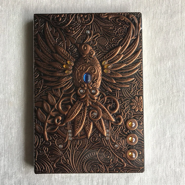 A5 tamanho magic notes relevo notebook 3d capa de caderno