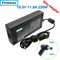 AC Adapter 19.5V 11.8A 230W Laptop Gaming Charger for Gigabyte Aero 15 Classic SA WA XA YA 16 YE XE KE Gaming A5 A7 K1 X1