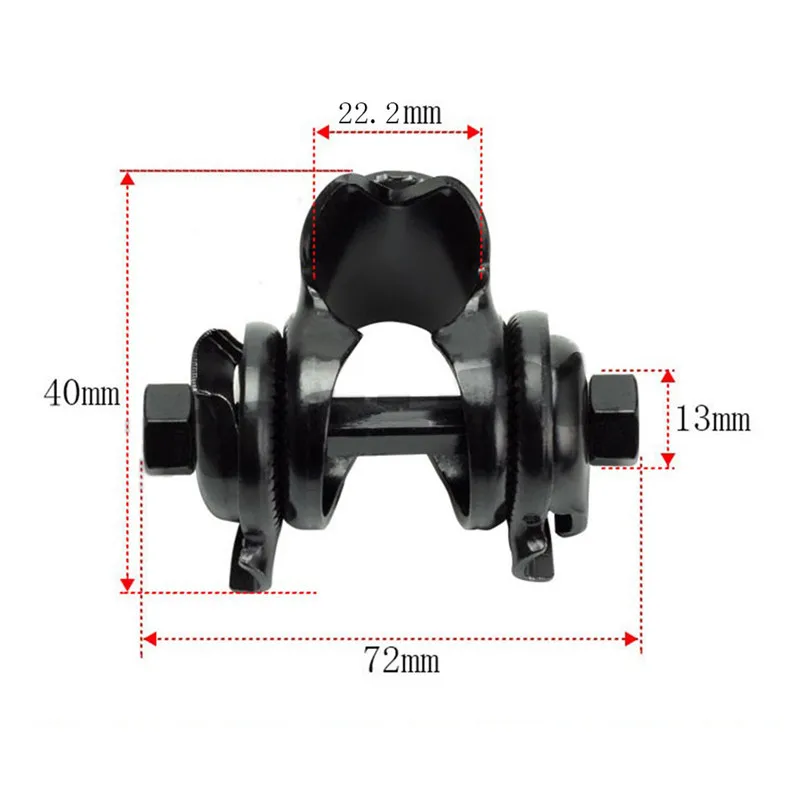 Saddle Mount Clamp MTB City Bicycle E-Bike Electric Bicycle Folding Bike 22.2mm Seatpost Saddle Clamps