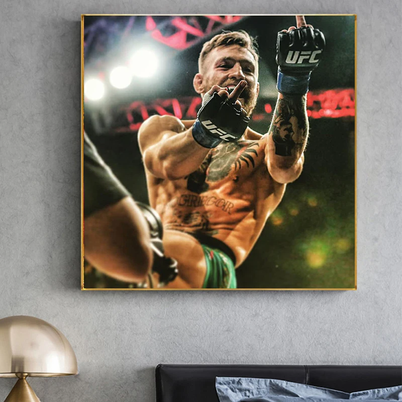 Connor McGregor-Irish Featherweight Championship Art Sport Poster Boxing Picture Room Decoration