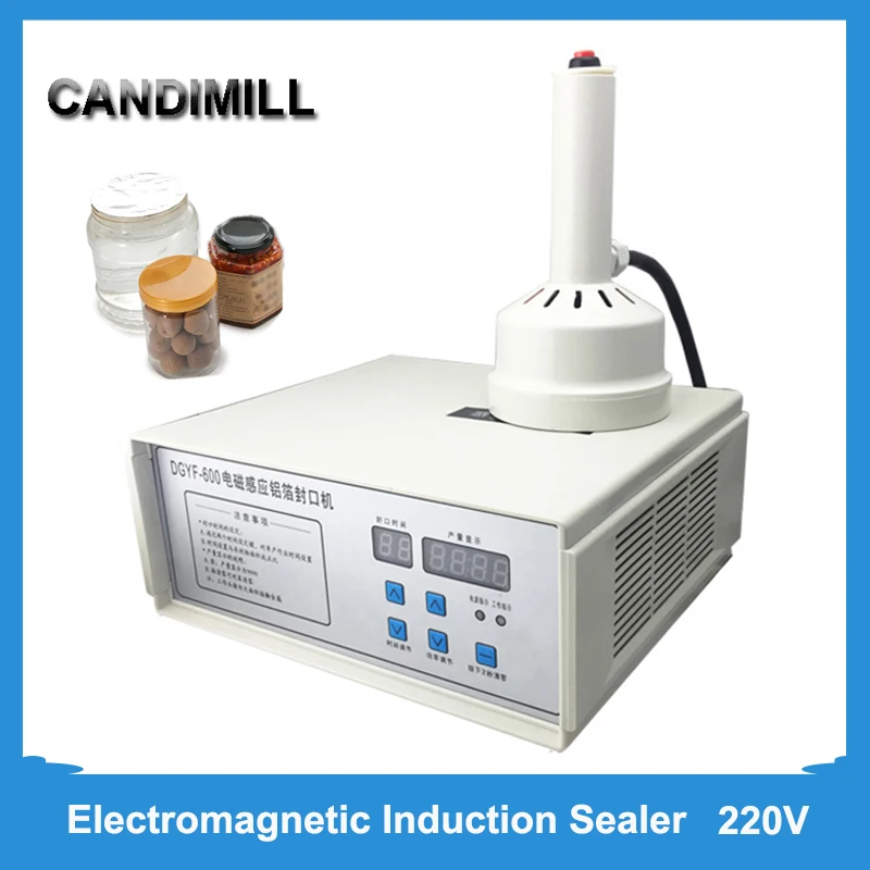 

CANDIMILL 20-130mm Hand Held Electromagnetic Induction Sealing Machine Aluminum Foil Medical Plastic Capping Machine Sealer