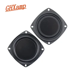 GHXAMP 3 Inch 78MM Bass Radiator Passive For 2-5Inch Home-made Speakers Auxiliary Low Frequency Rubber DIY 2pcs