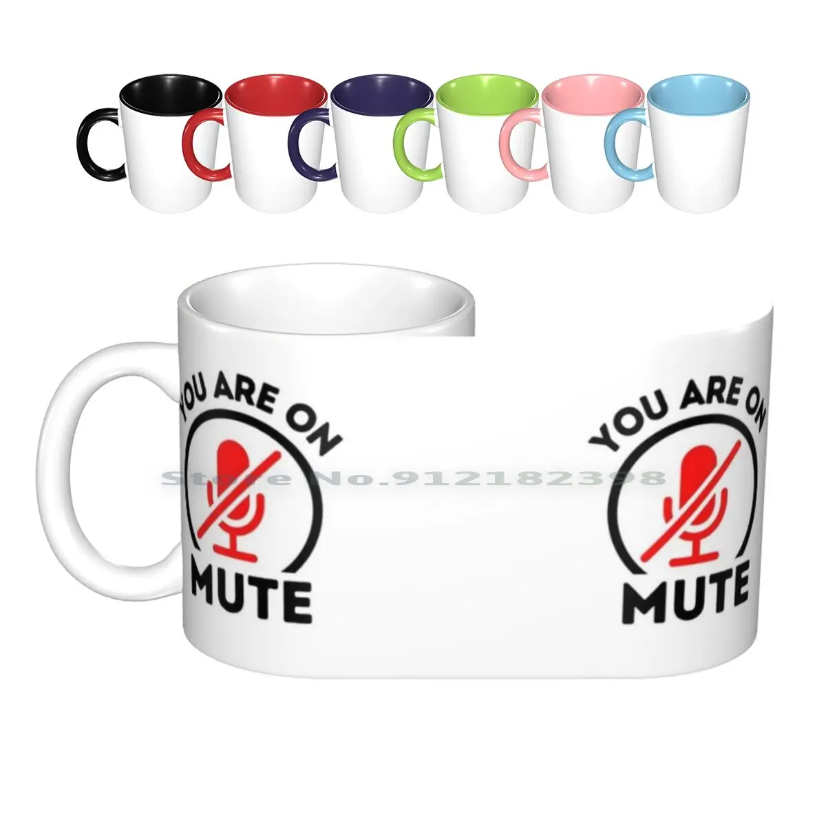 You Are On Mute Funny Ceramic Mugs Coffee Cups Milk Tea Mug You Are On Mute Meme Quote 2020 Zoom Funny Humor Quotes Silence