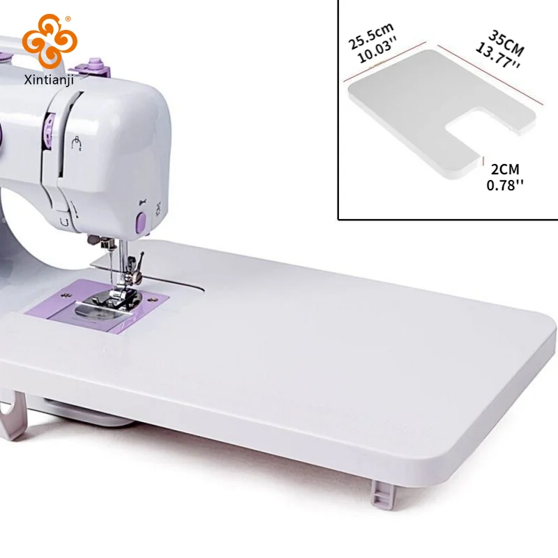 Xintianji 13.77x10.03 Inches Home Multi-function Extension Table For 505A Sewing Machine Abs Plastic Mini Extension Board 1PCS