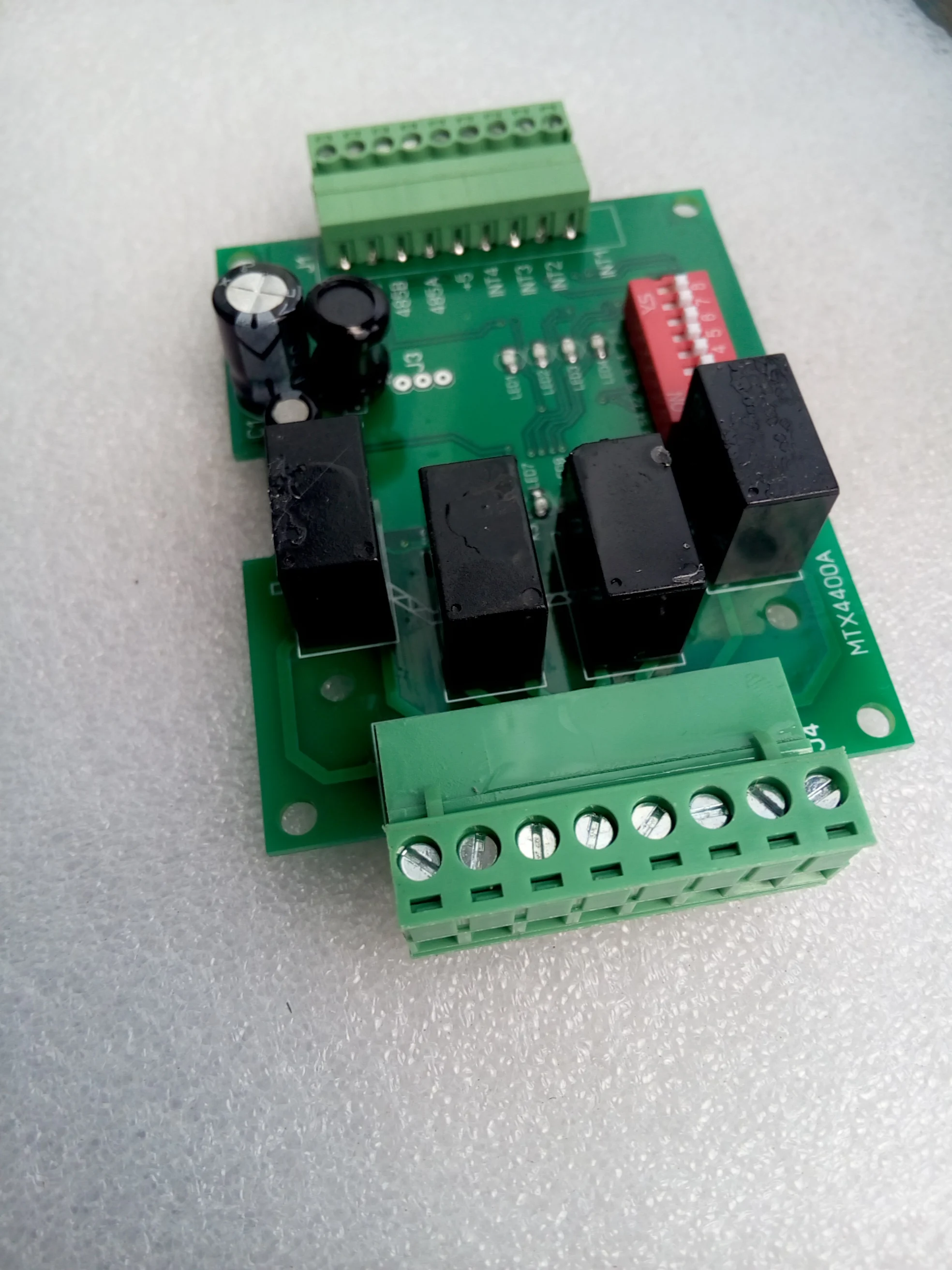 Modbus RTU Module Control Board 485 Communication Interface 4 Input 4 Output Remote Network Control