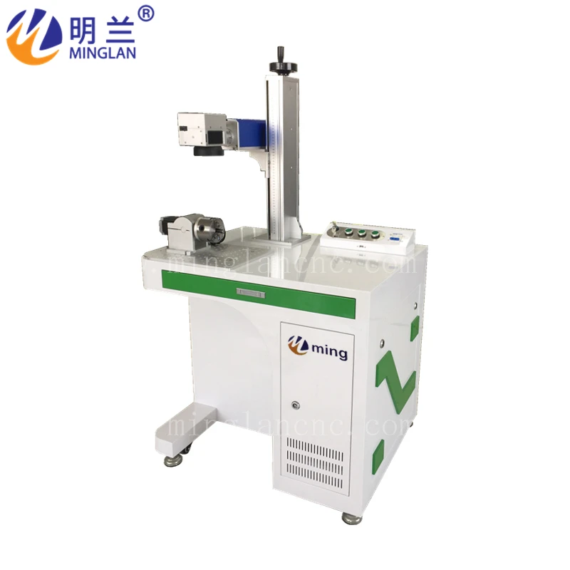 60W Tiết Kiệm Để Bàn Mô Hình Quang Mopa Sợi Laser Đánh Dấu Máy Quay Lựa Chọn Với Máy Tính Cho Kim Loại Và Phi Kim