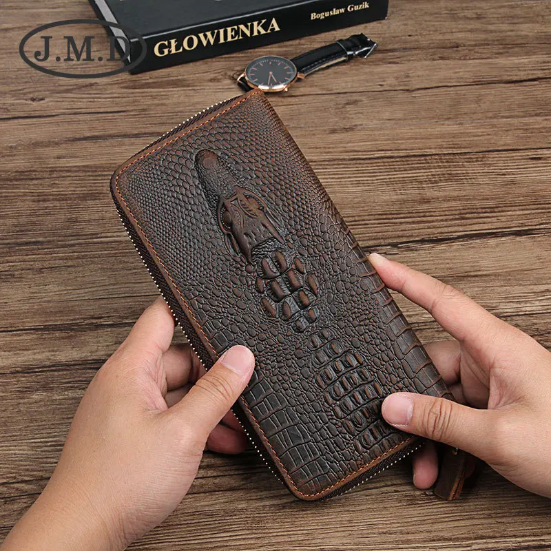 

Men's Business Clutch Wallet Leather Wrist Money Bags First Layer Cowhide Purse Wallets Card Holder
