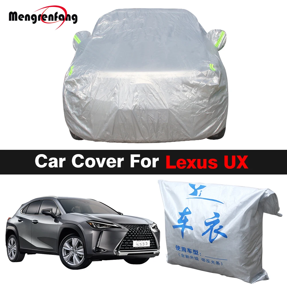 Full Car Cover For Lexus UX UX200 UX250h UX300e SUV Anti-UV Sun Shade Snow Rain Dust Protect Outdoor Cover